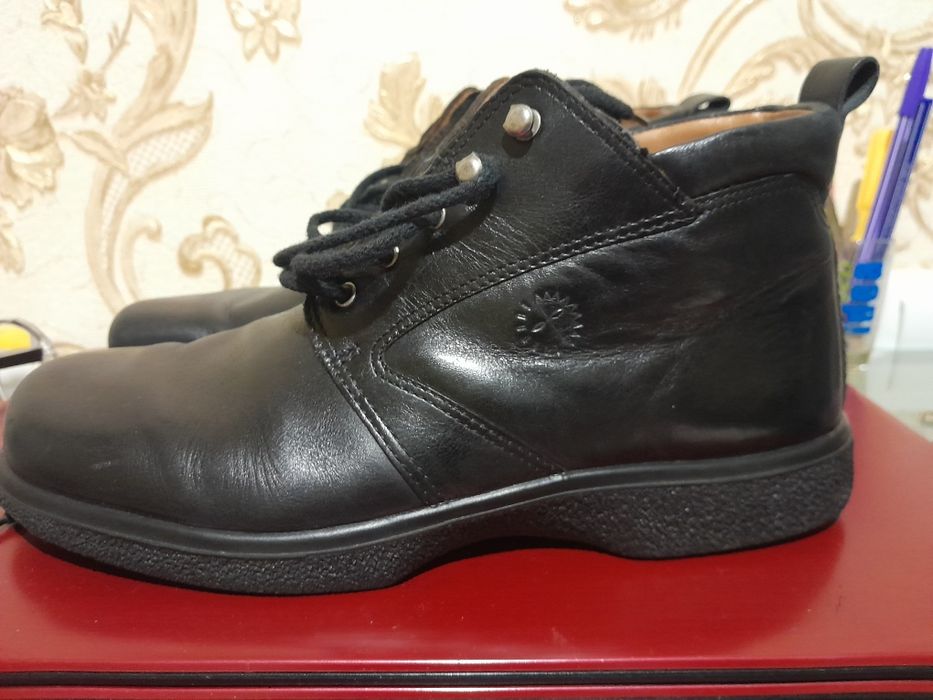 Ботинки кожаные ECCO