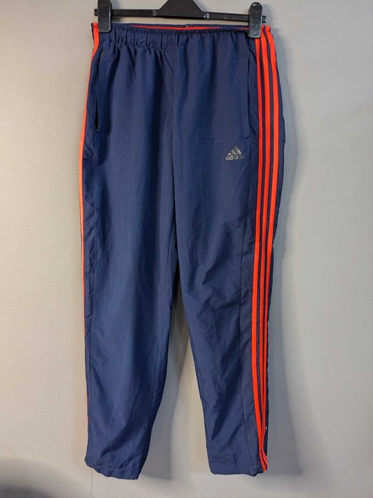 Adidas essentials spodnie dresowe granatowe vintage rozm. M