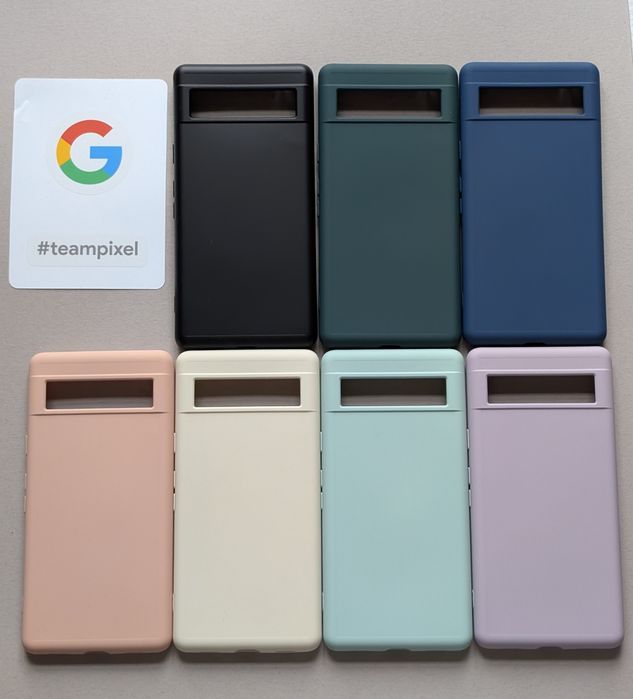 7 КОЛЬОРІВ Чохол  Google Pixel 7A Силіконовий з мікрофіброю