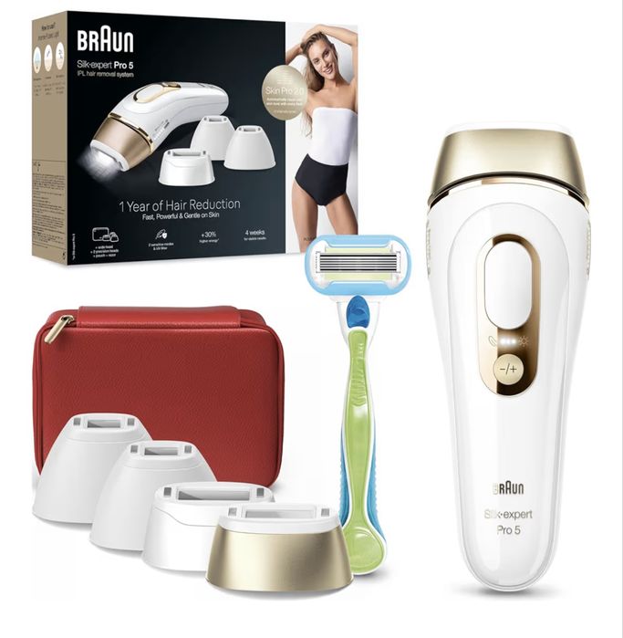 Depilator BRAUN Silk-expert Pro 5 IPL PL5382 Czujnik SkinPro 2.0