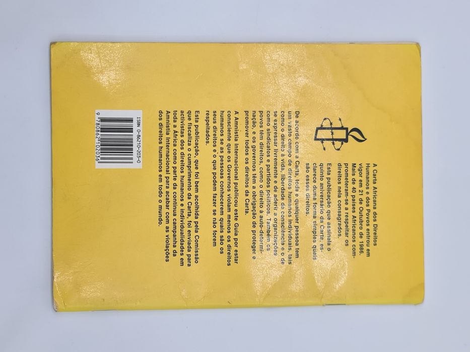 Livro Guia da Carta Africana dos direitos humanos e dos povos