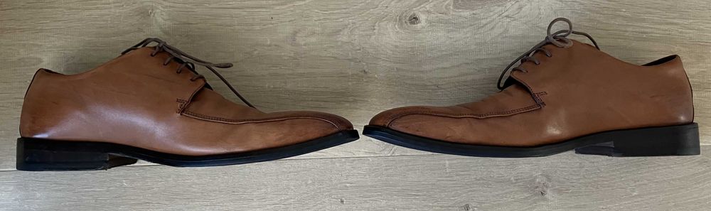 Joop buty męskie półbuty, skóra, brązowe roz. 44