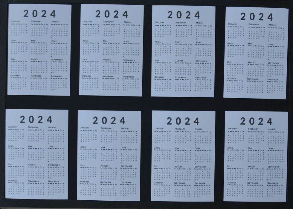 Calendários de Bolso - 8 unidades - atrizes de cinema - olx X10489