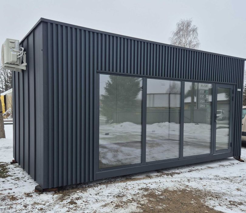 Pawilon handlowo usługowy 6x3 gotowy do odbioru