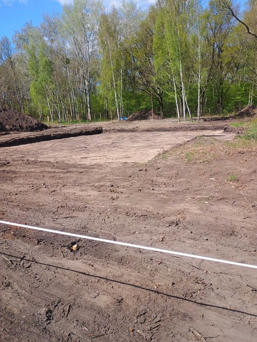 Usługi koparko ładowarką mecalac 12