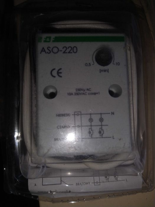 Automat schodowy 230v, 24v