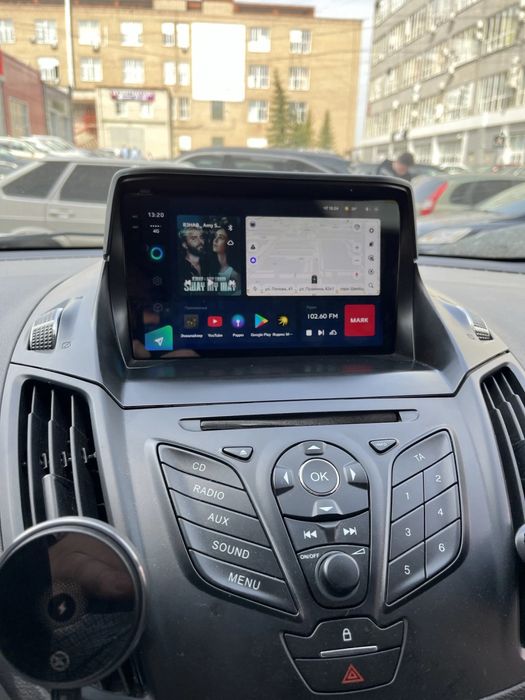 Ford escape (kuga) магнитола 8 ядер 4/64Gb 4G Sim QLED Премиум CarPlay