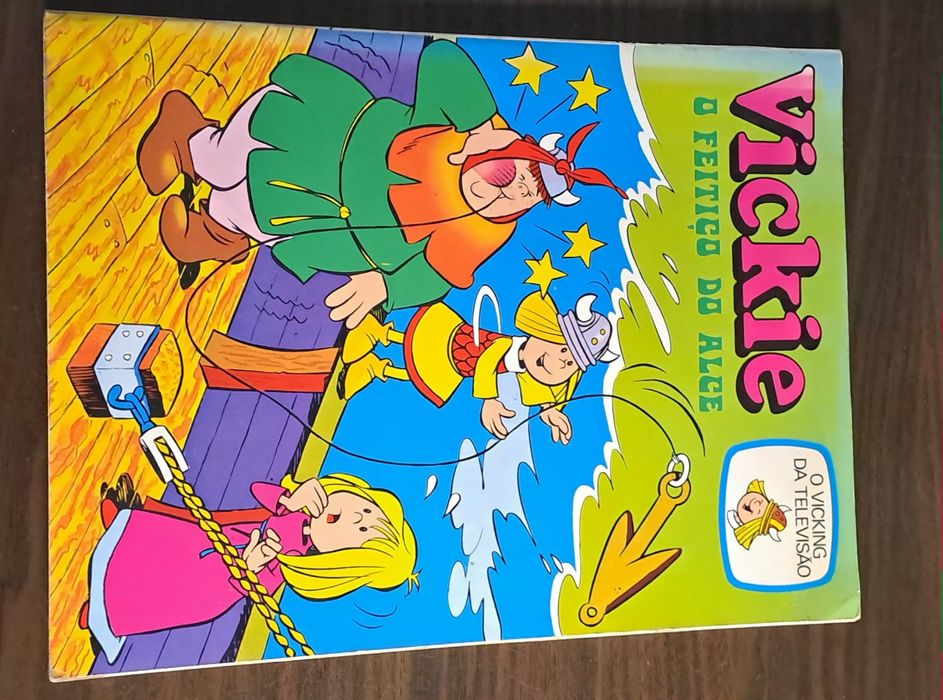 Livros banda desenhada Vickie