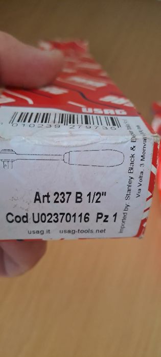 roquete reversível USAG 237 B 1/2"
