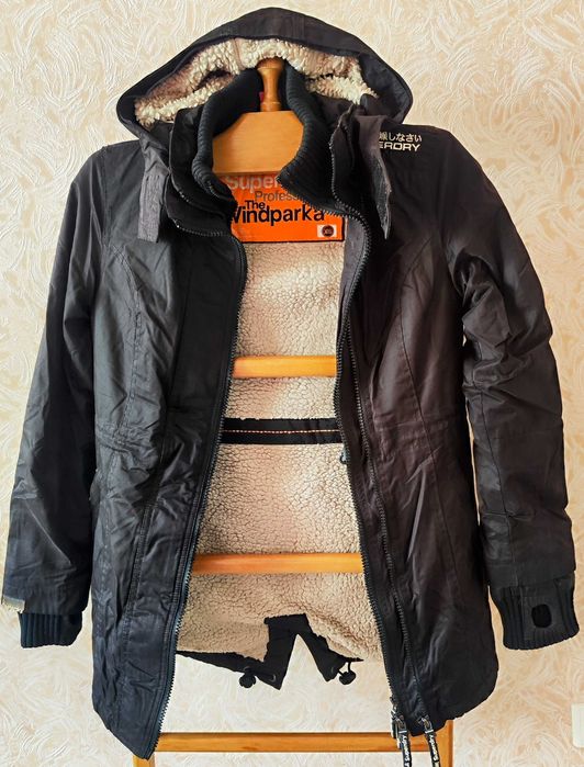 Зимняя куртка парка Superdry Professional The Windparka XS
