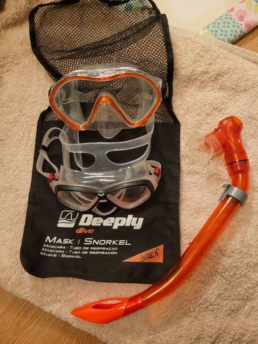 Kit de Mergulho Natação Infantil Deeply dive