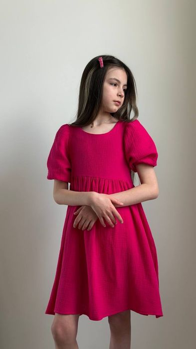Супер муслінова сукня! В наявності! На зріст 128-158 см!