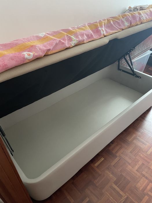 Sommier Rebatível Solteiro Abertura Lateral