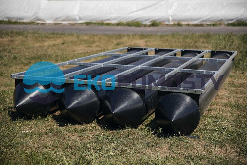 OD RĘKI - Pomost pływający, platforma pływająca, ponton 4x2m - 8mkw