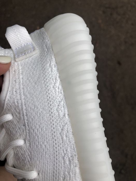 Дитячі кросівки Yeezy Boost 350 V2 White білі ізіки, р. 31-33