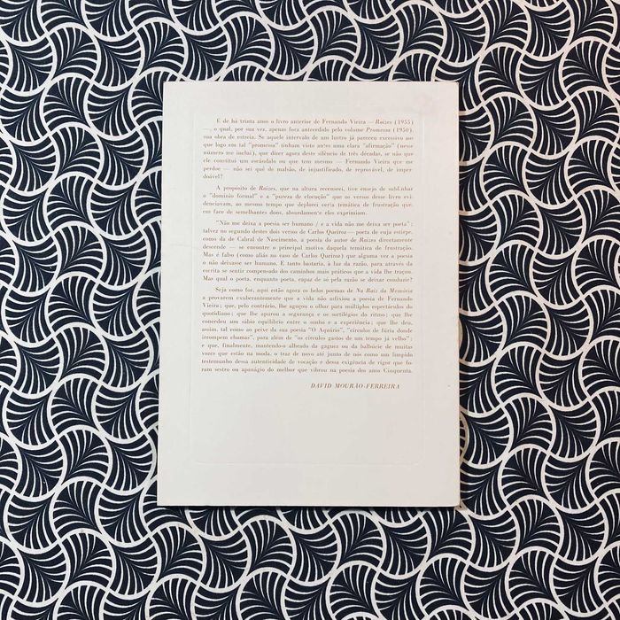 Na Raíz da Memória - Fernando Vieira