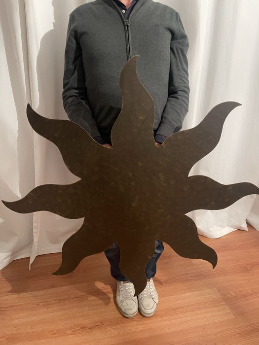 Candeeiro ferro de parede