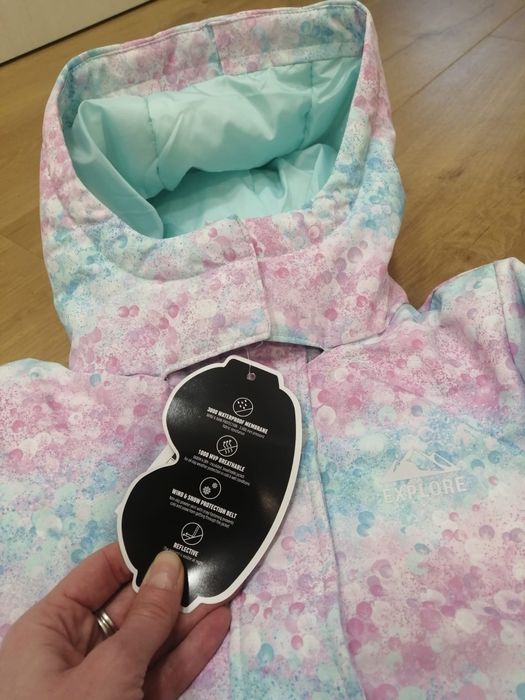 Komplet narciarski, kombinezon zimowy, cool club, smyk,128