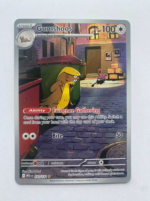 Karta Pokemon: Gumshoos (MEG 153) / Mega Evolution