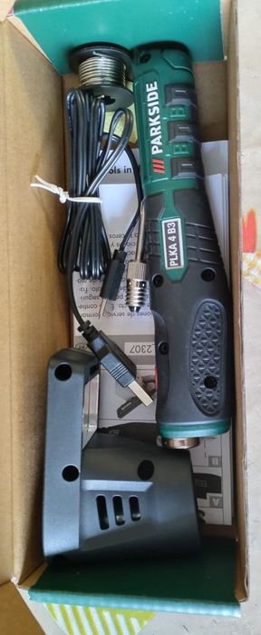 Ferro de soldar a bateria 4V Parkside