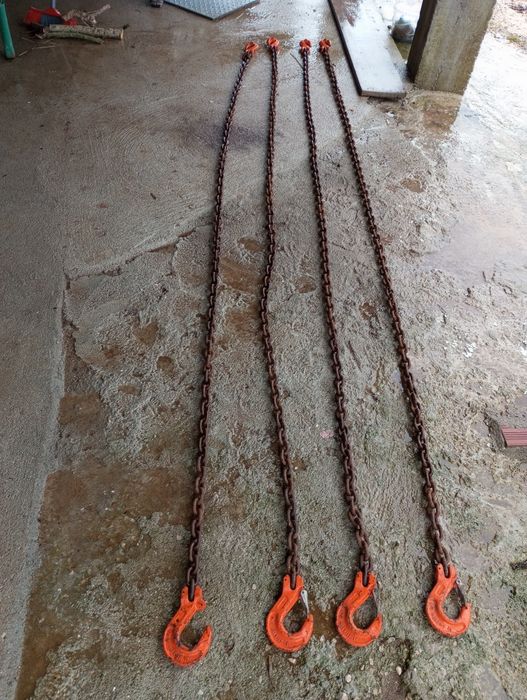 Correntes de elevação ou amarração