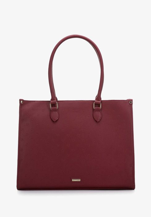 WITTCHEN Luksusowa Torebka shopperka monogram na ramię laptop CUDO