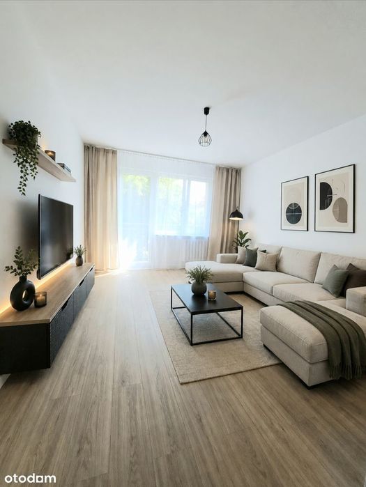 3 pokoje po GENERALNYM remoncie |Brak prowizji |55m2| Balkon + Piwnica