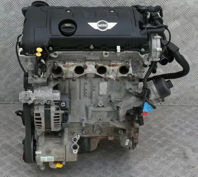.Motor Completo BMW PSA N16B16 Mini Cooper One 1.6i 16v 120cv R56 R55 Clubman R57 Cabrio R58 Coupe R59 Roadster