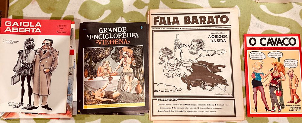 Revistas humorísticas de José Vilhena