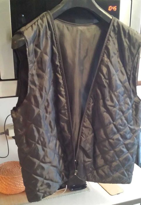 Kurtka skórzana długa STAN BDB Chełmek