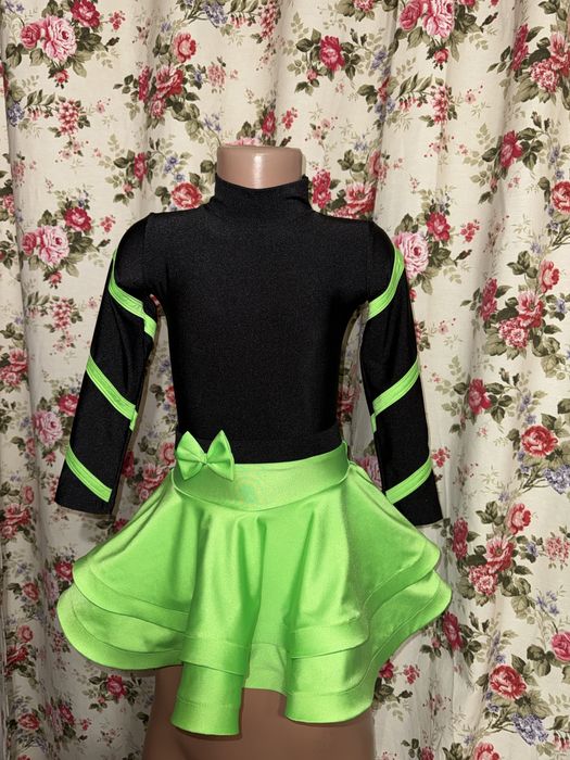 Боді та спідниця для бальних танців. Боди и юбка для бальных танцев