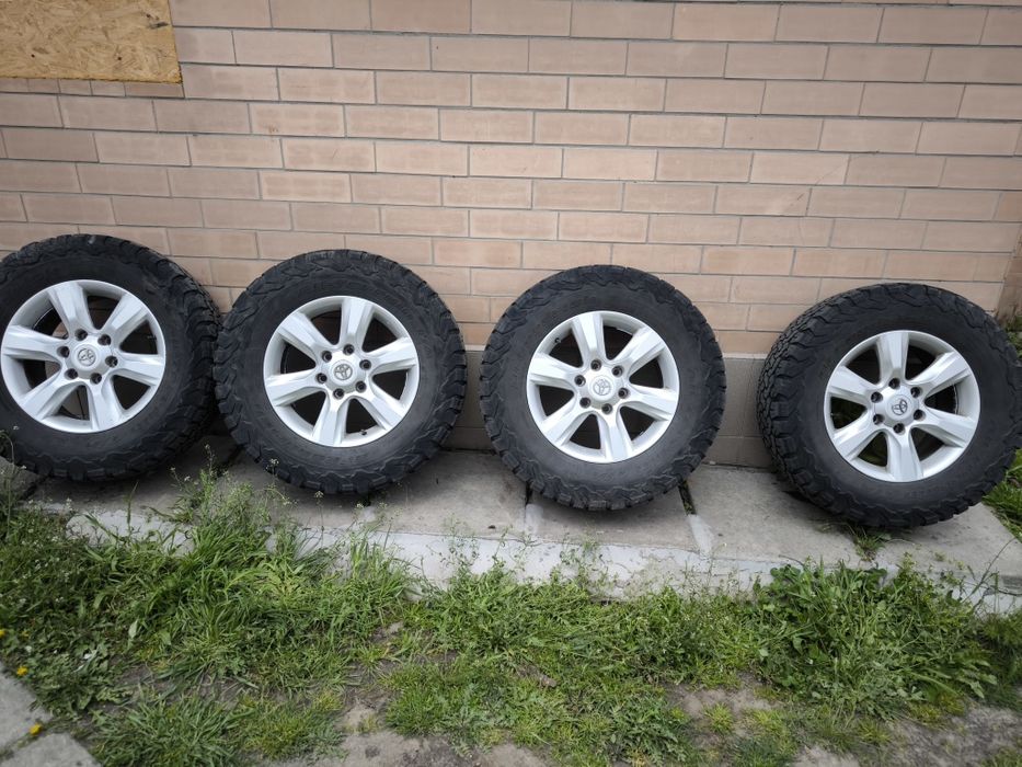 Продам 275 65 17 BF Goodrich All terrain KO2 диски 6х139.7 Prado