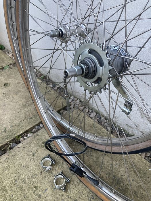Колеса, вилсет 28” с планетаркой Sachs 3х ск., полный комплект