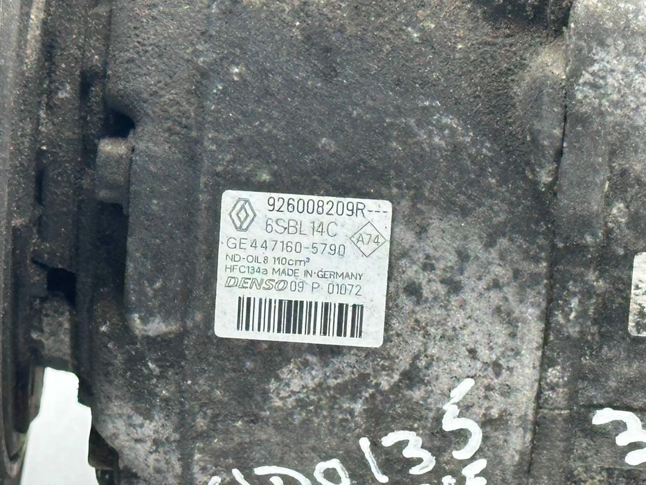 Compressor Ar Condicionado - Rnault Megane III (2012)