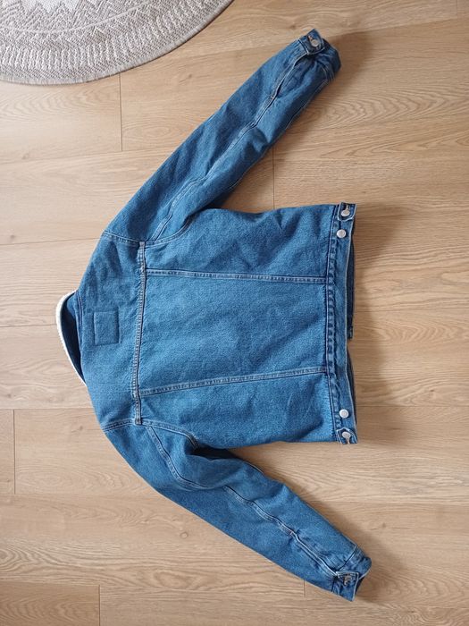 Kurtka jeansowa z kożuszkiem S 157