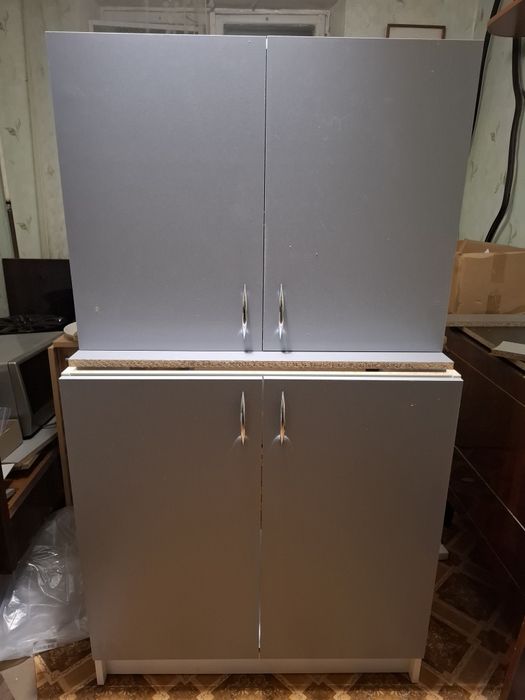 Тумба під мийку, верхня шафа з сушкою. Кухня