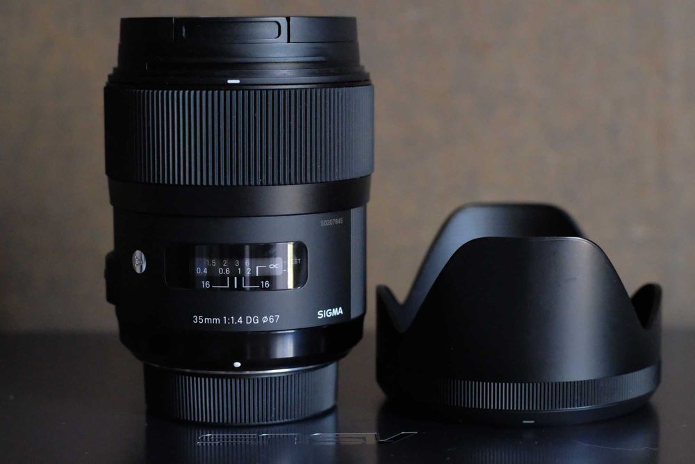 Об'єктив Sigma 35mm f 1.4 Art OS HSM DG байонет Nikon F