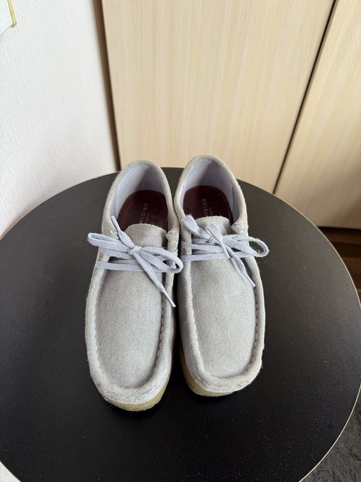 Туфлі мокасини clarks wallabee