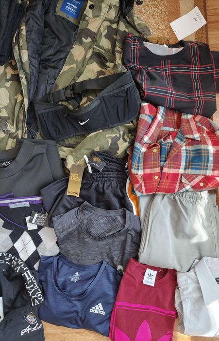 Mega paka 41 sztuk odzież męska S-XL