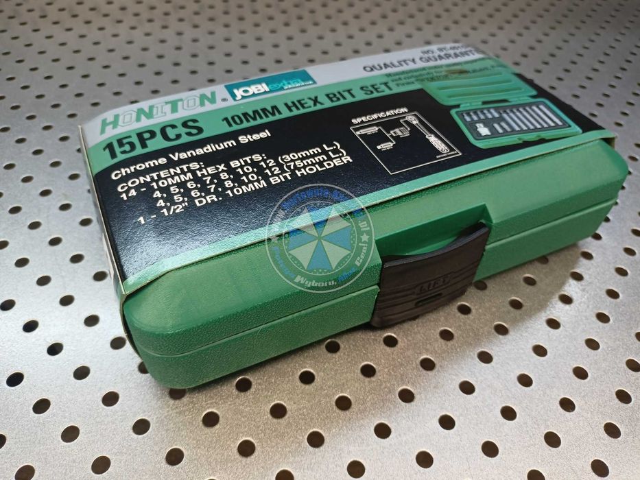 Zestaw bitów imbus 4-12mm 30mm / 75mm ze stali S2 HONITON bity imbusy