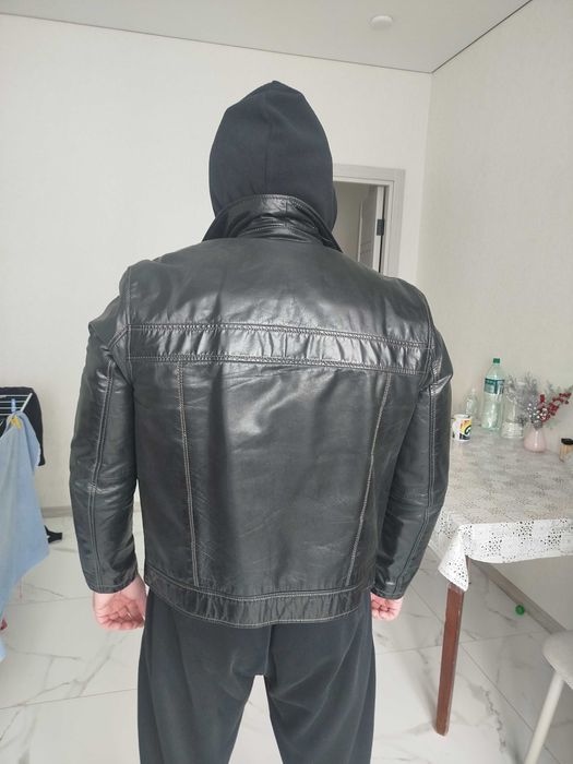 Куртка шкіряна чоловіча