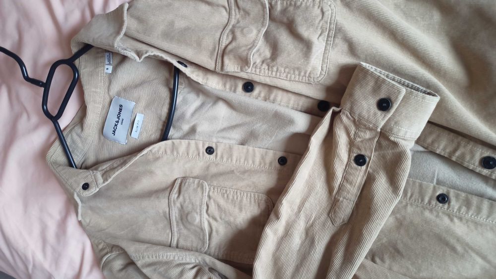 welwetowa kurtka jack and jones