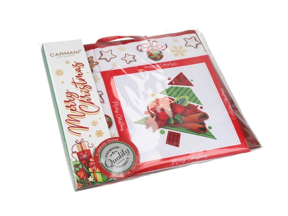 Koszyk na pieczywo mały - Boże Narodzenie (CARMANI)