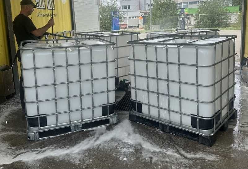 Mauzer Schutz Kontener Pojemnik Beczka Zbiornik Woda Deszczówka Szambo