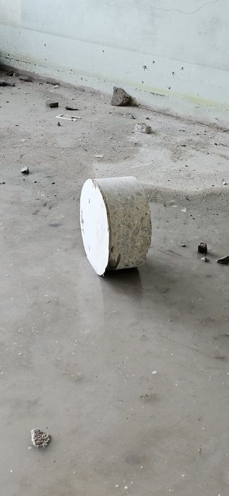 Carote em betão armado