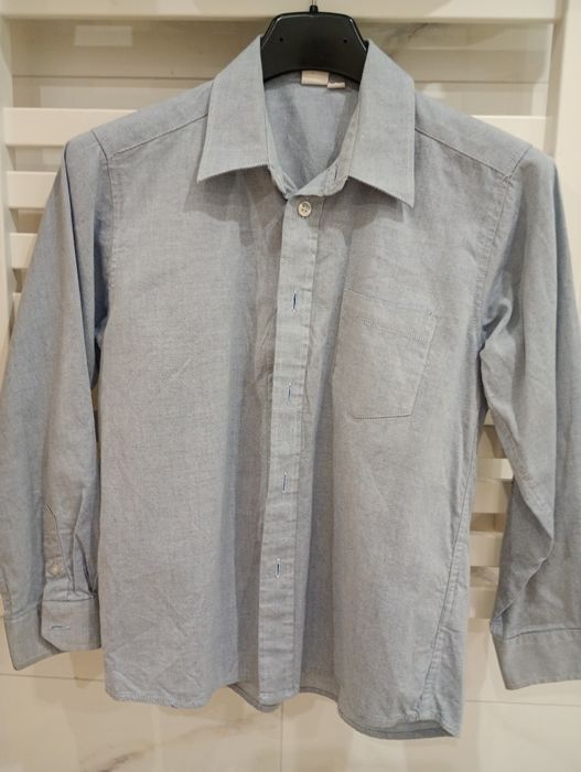 Koszule chłopięce zestaw 128