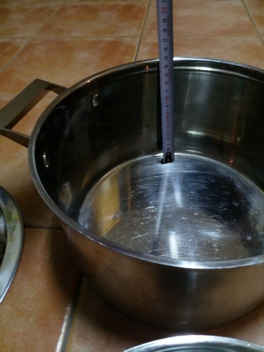 Panela Cozer a Vapor Inox - 2 patamares (Como Novo)