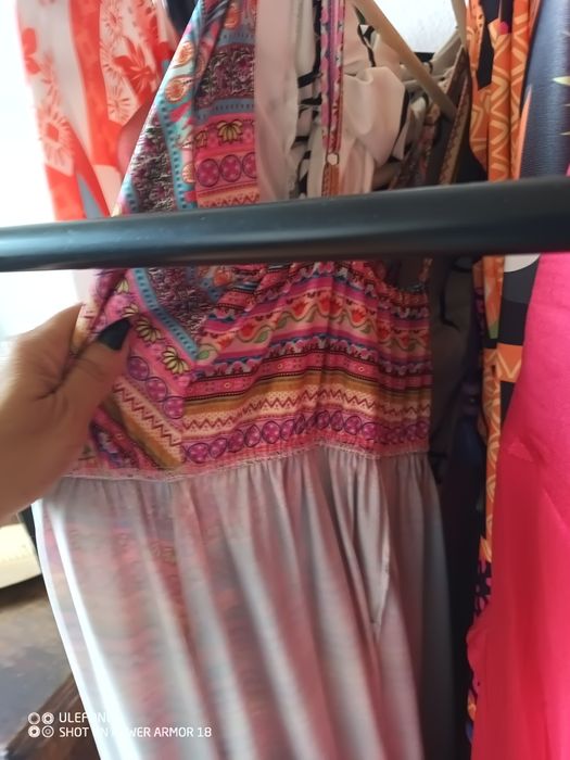 Vestidos de malha fria compridos