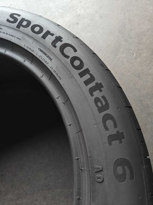 Continental SportContact6 R19 255-45 104Y XL AO шини літні комплект продається в Києві
