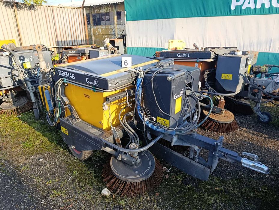 Zamiatarka elewatorowa AEBI Schmidt BEMAB G1 jak Broddway Talex Pronar ZMC własna hydraulika napęd z WOM